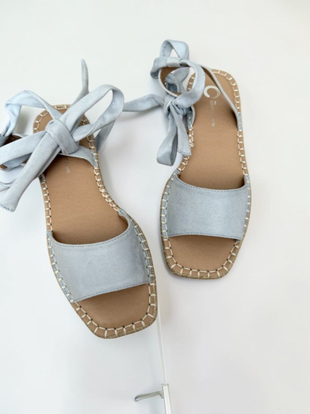 ✨ Tru Comfort Foam Lace-Up Espadrille Sandals | Size 8 | NWOT - Picture 3 of 10